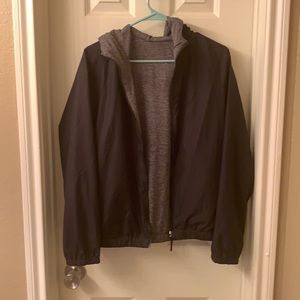 Reversible raincoat from Uniqlo